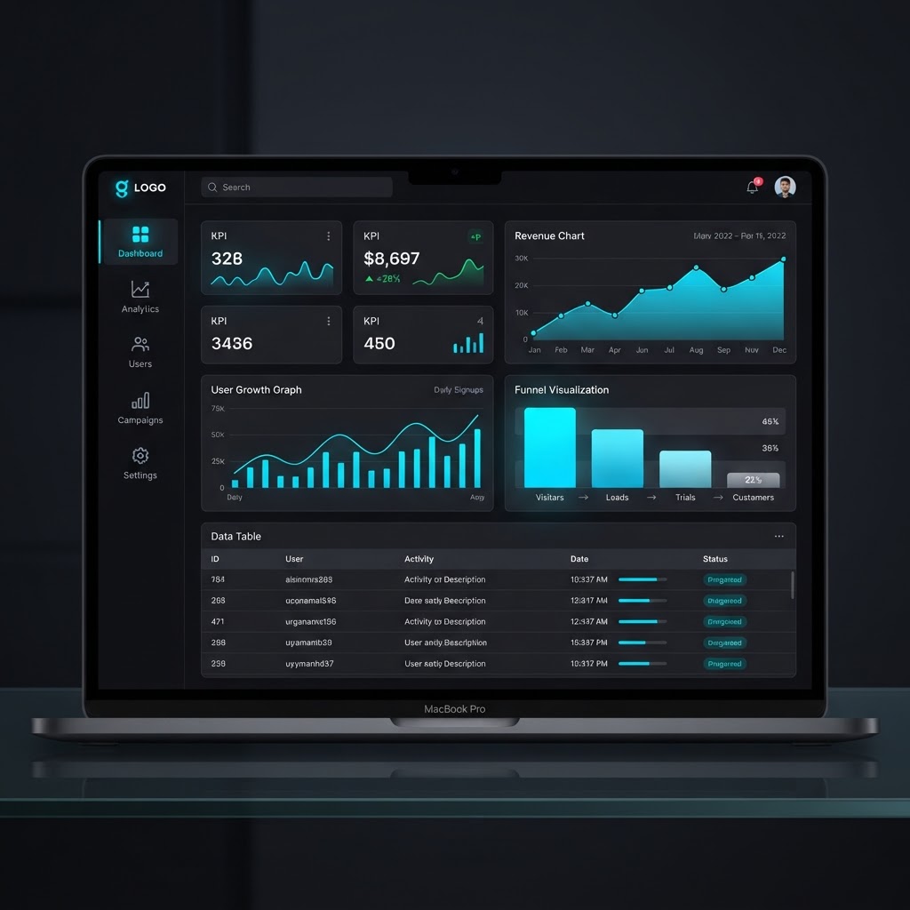 SaaS Analytics Dashboard