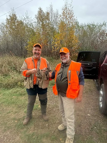 A pair of grouse