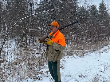 In the snowy Northwoods