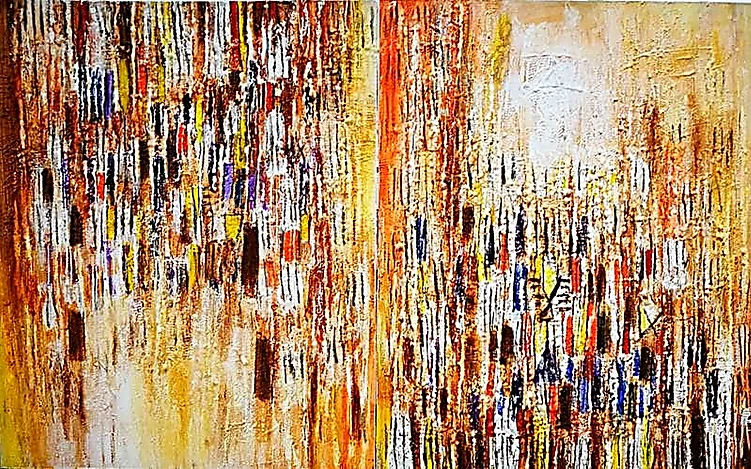 Marcel N'Guessan Essoh — composition ocre