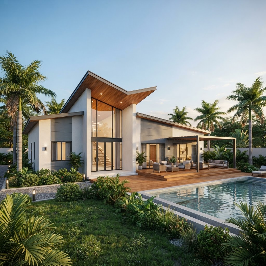 The Izzy — 3-bed butterfly-roof