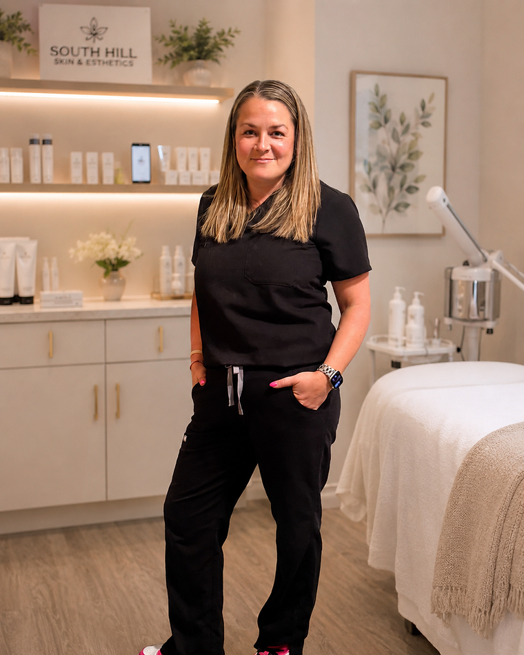 Licensed esthetician at South Hill Skin and Esthetics in Spokane