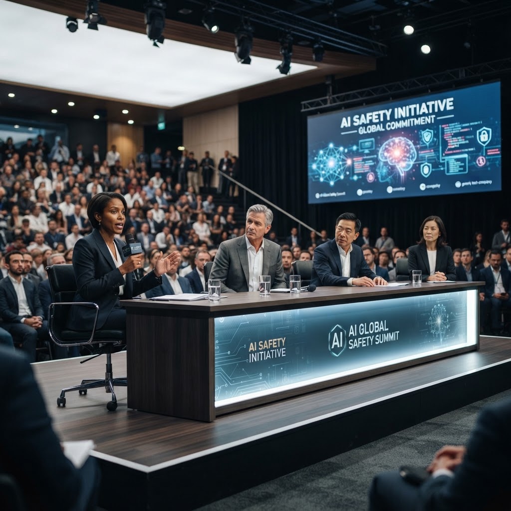 Tech Giants Announce AI Safety Initiative