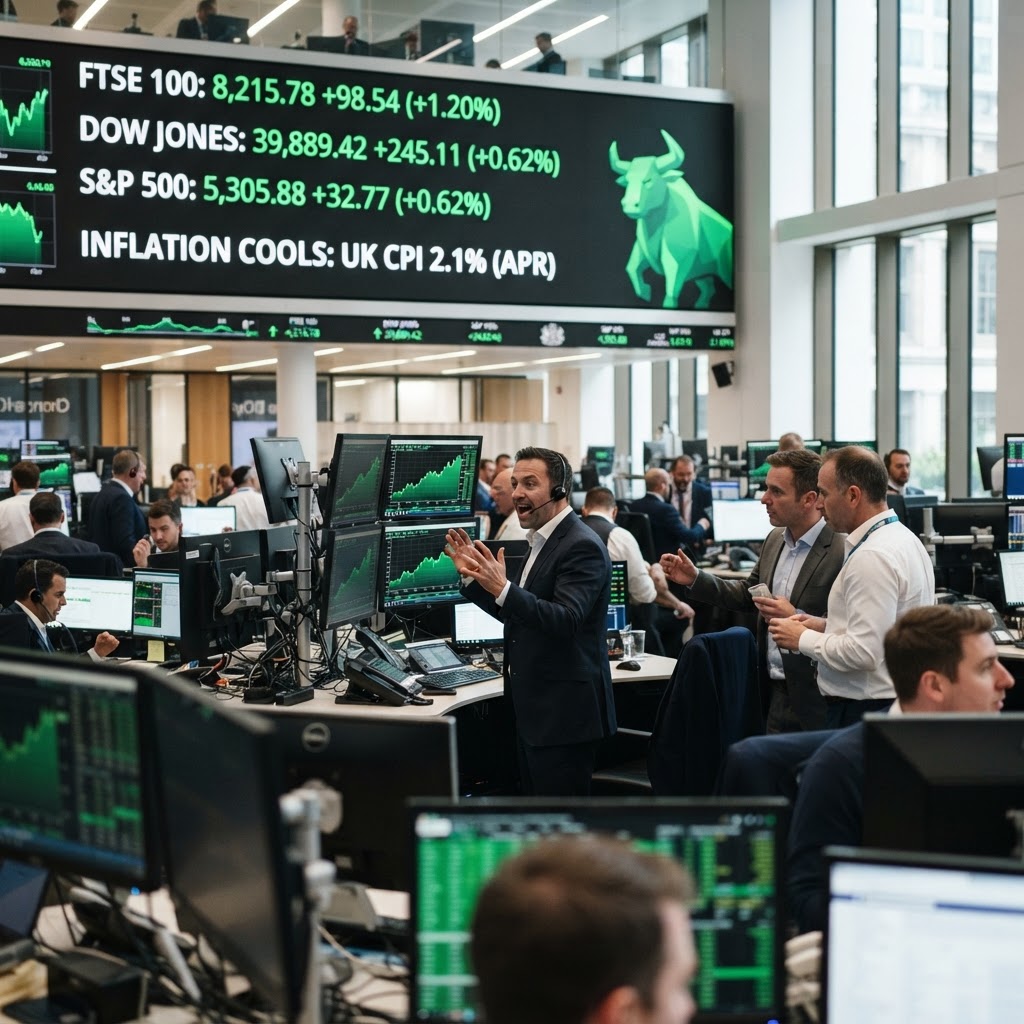 Markets Rally as Inflation Cools