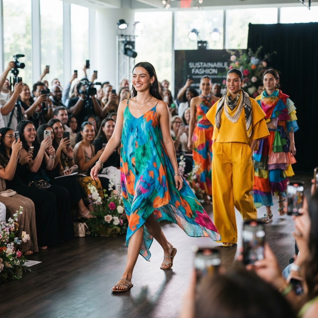 Spring Fashion Week: Bold Colors and Sustainable Fabrics Dominate