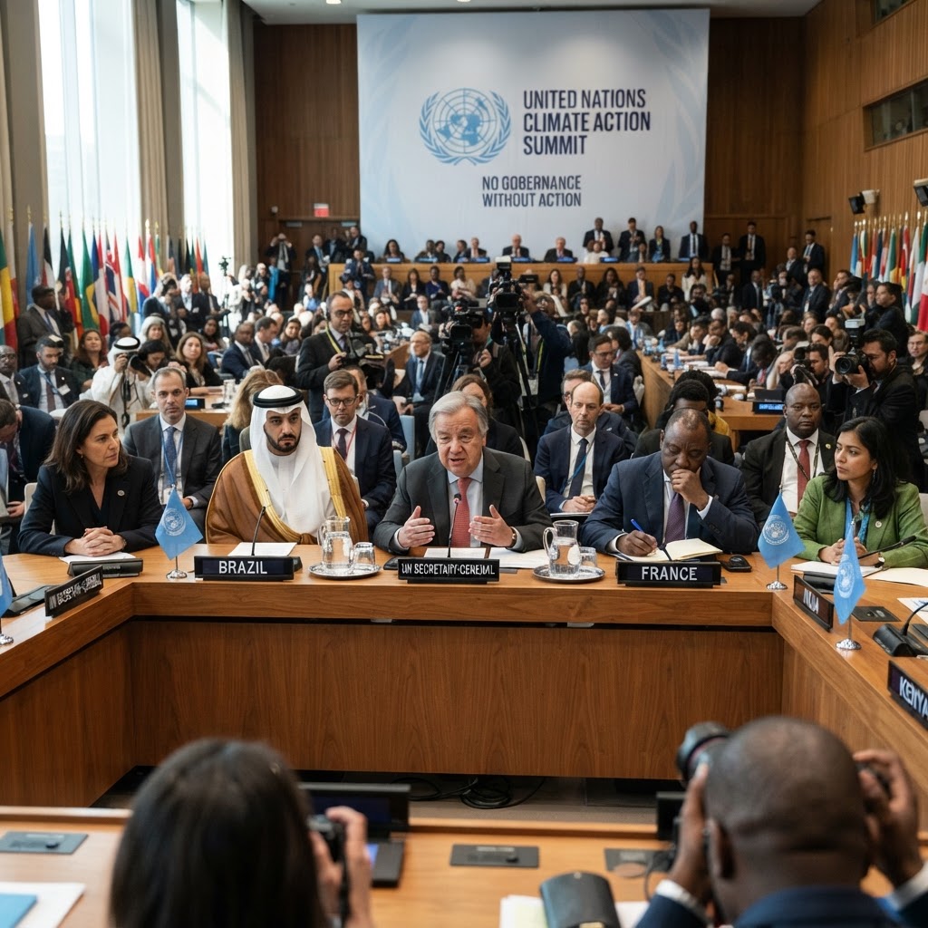 Global Leaders Pledge Action on Climate at UN Summit