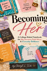 Cover of Becoming Her by Cheryl L. Tuck