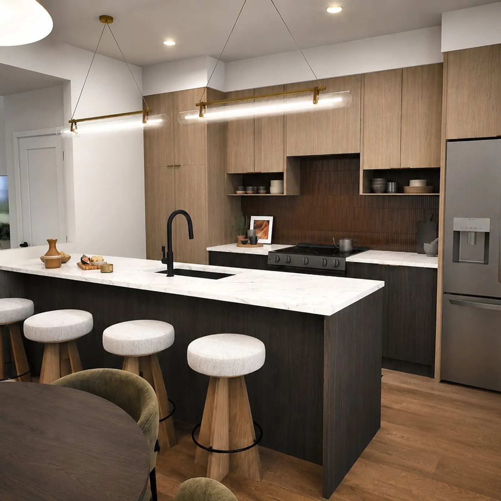New construction home interior in Edmonton