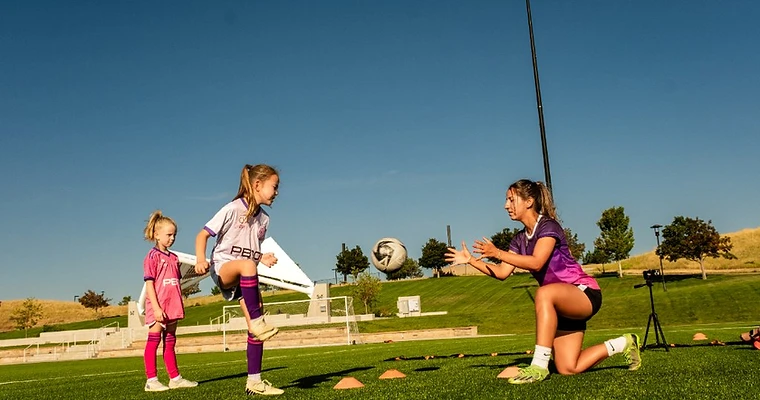 Soccer fields at Northeast Regional Park