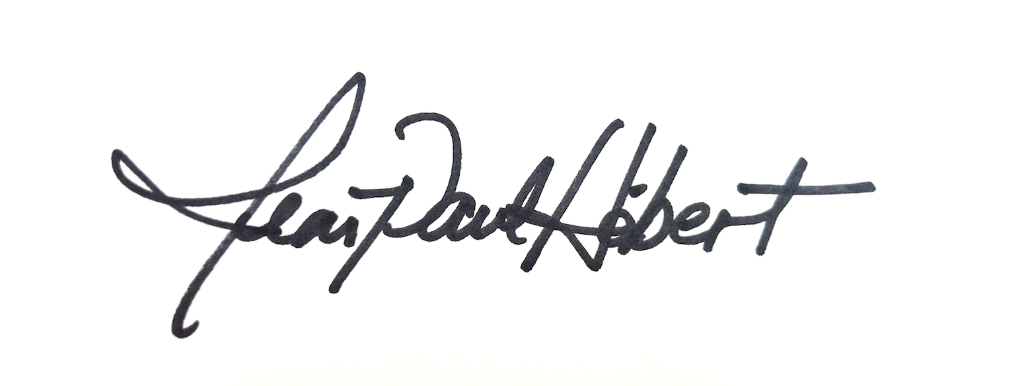 Jean-Paul Hèbert signature