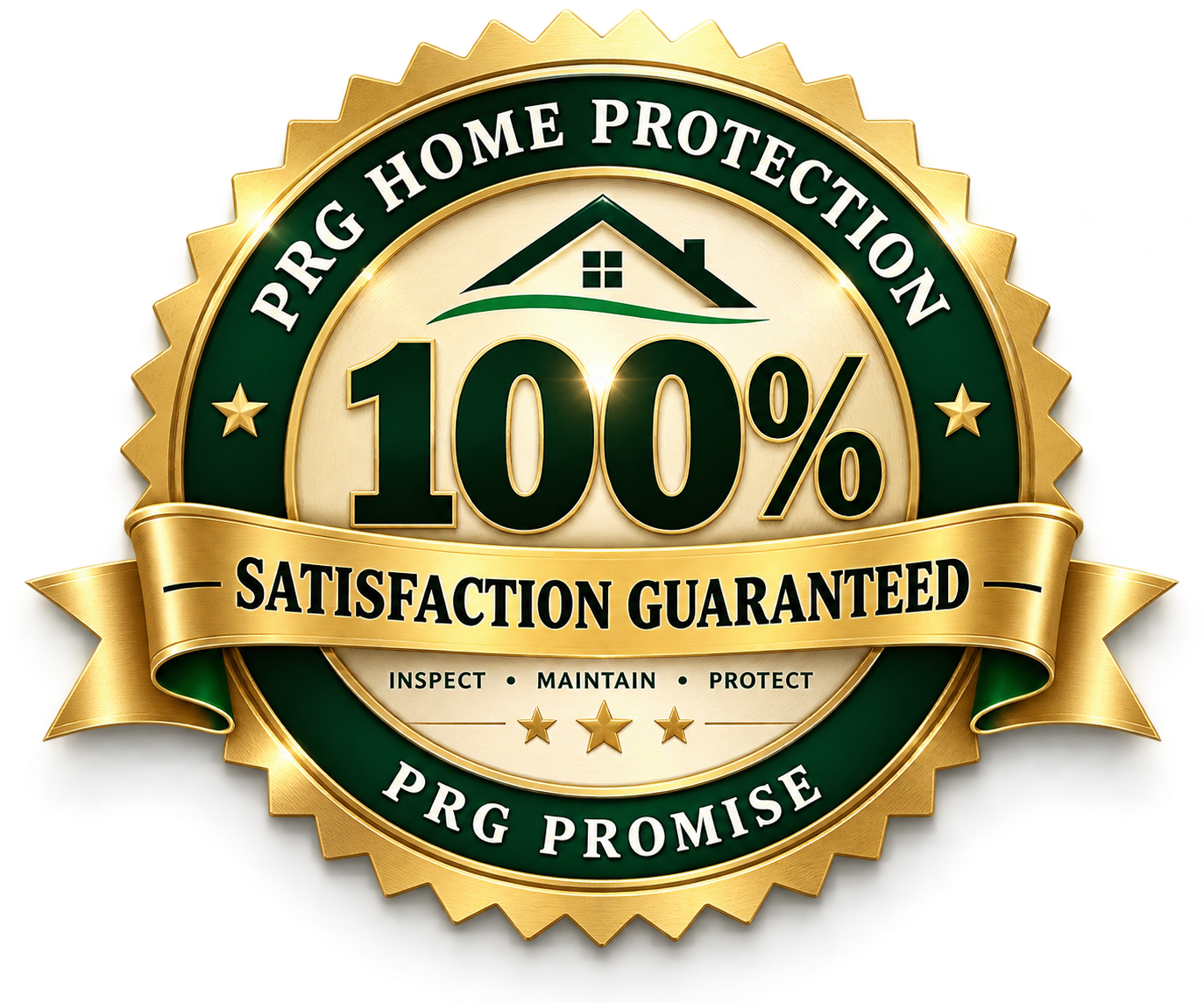 PRG 100% Satisfaction Guaranteed seal