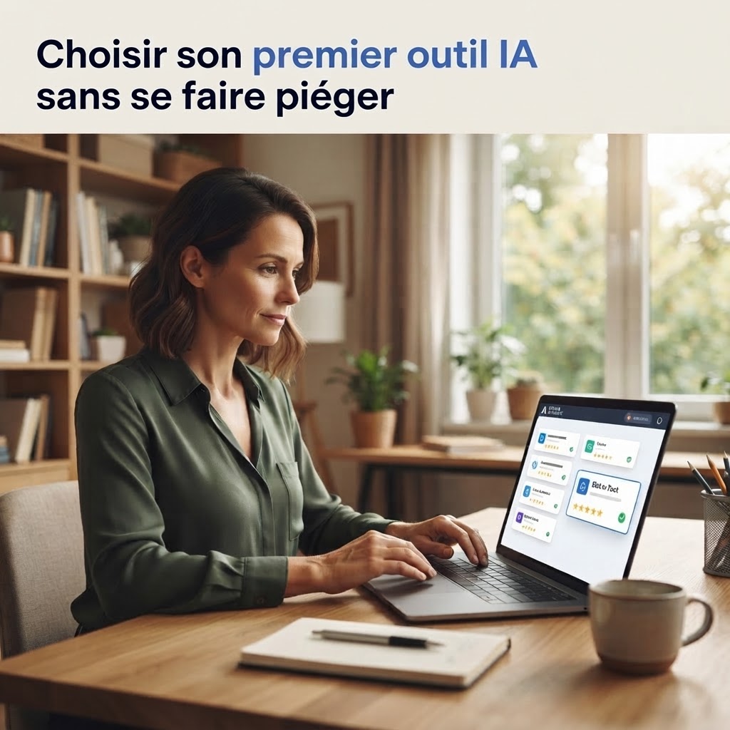 Choisir son premier outil IA sans se faire piéger
