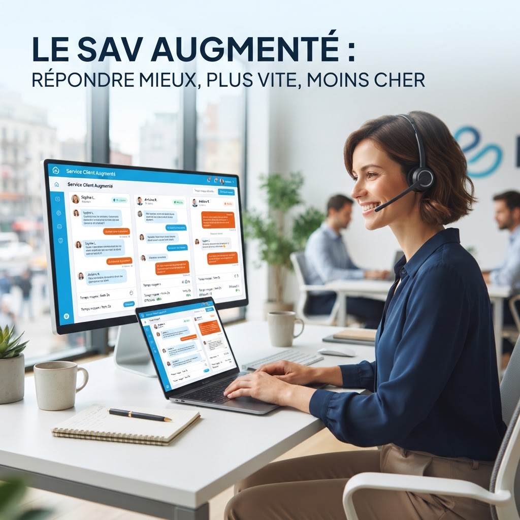 Le SAV augmenté : répondre mieux, plus vite, moins cher