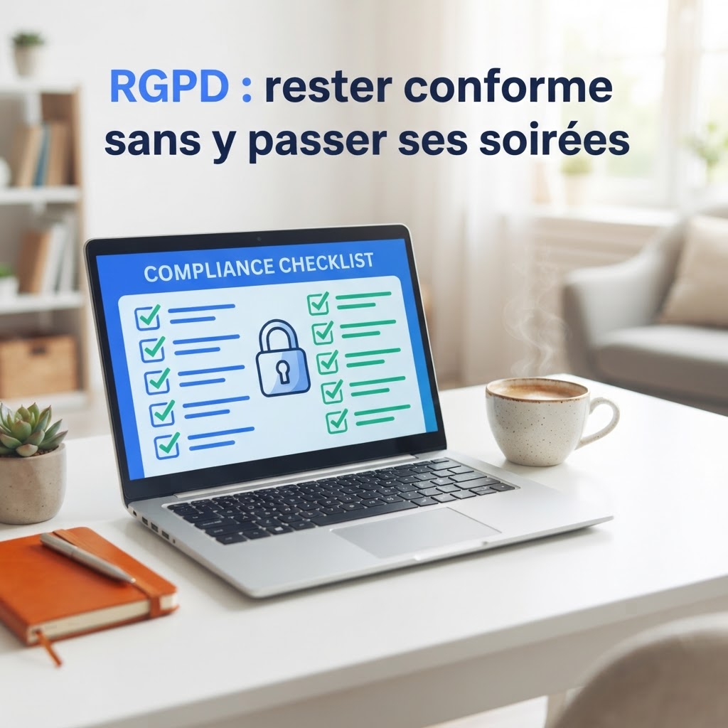 RGPD : rester conforme sans y passer ses soirées