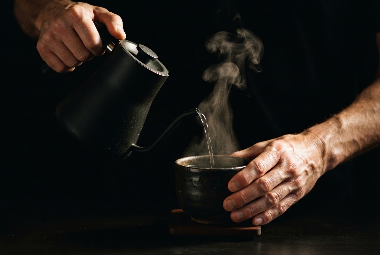 The pour