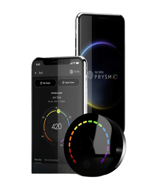 App PRYSM iO y escáner
