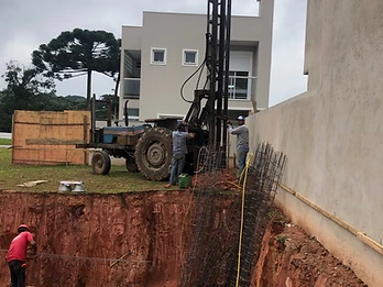 Perfuração de estacas