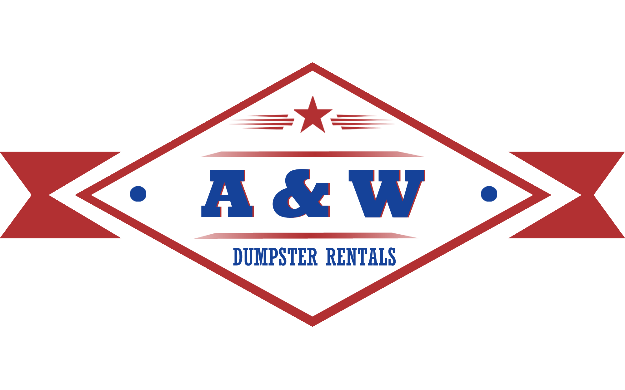 A&W Dumpster Rentals logo