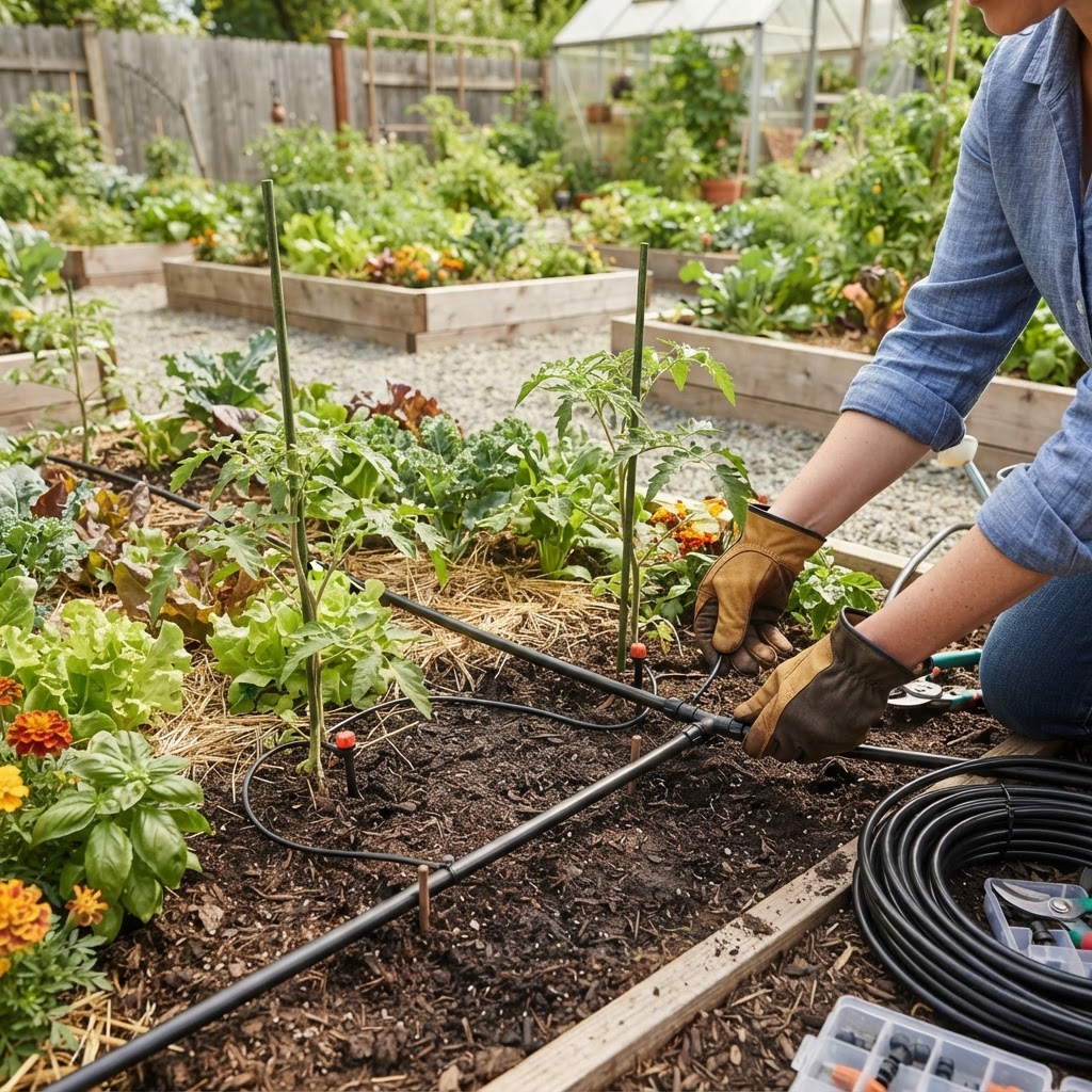 Drip Irrigation 101: How to Set Up Your Garden System