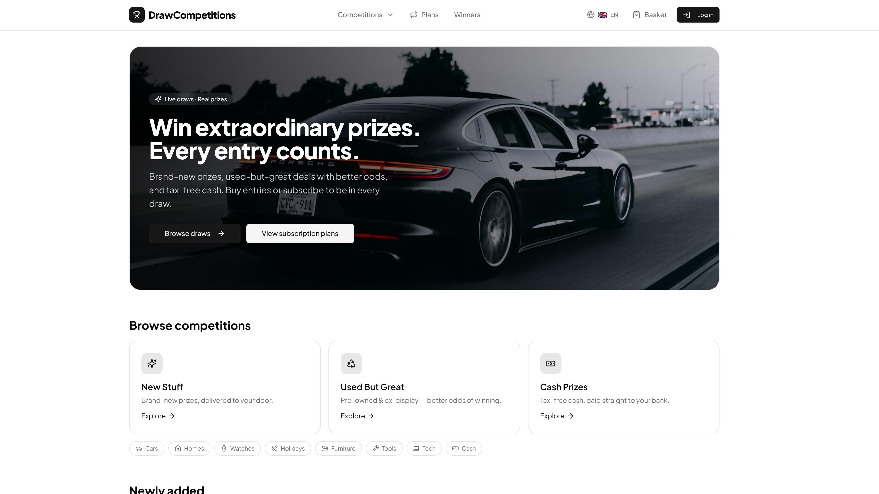 Competition Foundations template preview