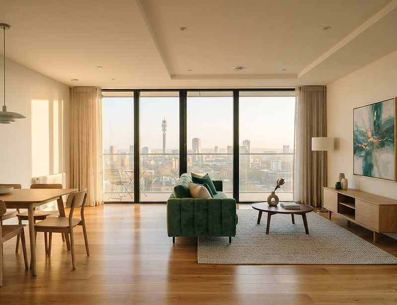 Clean, well-lit Birmingham home interior