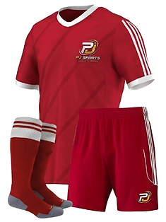 Red Sports Uniform