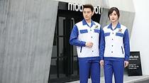 Ripstop Uniform — White/Royal Blue