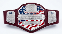 Championship Belts — Burgundy