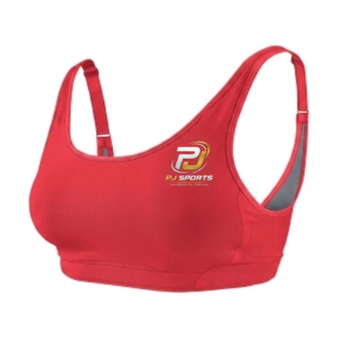 Sports Bra — Red