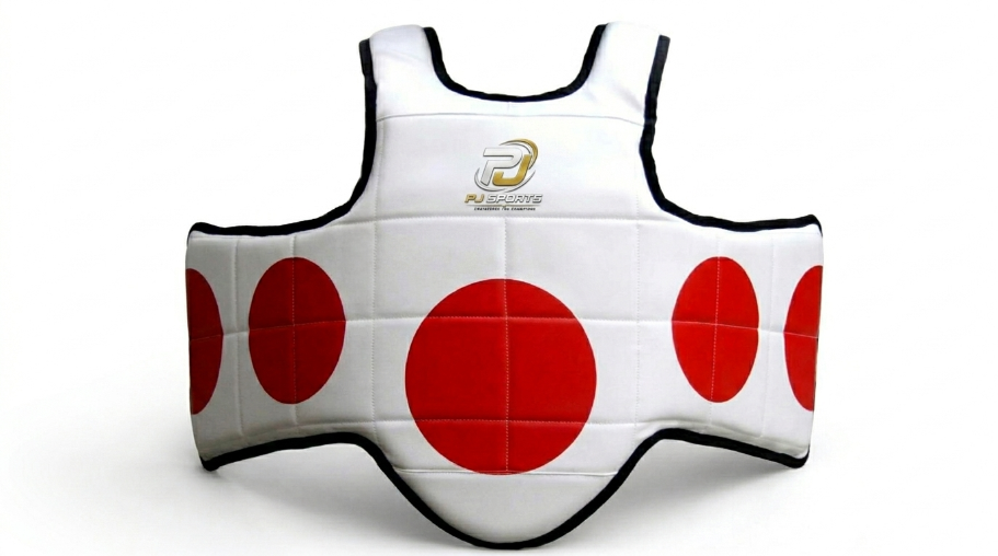 Chest Guards — White