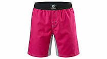 MMA Shorts — Pink & Grey