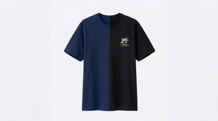 PJ Sports T-Shirt - Navy/Black — Navy/Black