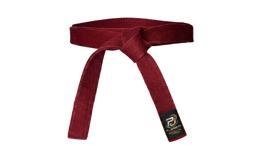Martial Arts Belts — Maroon