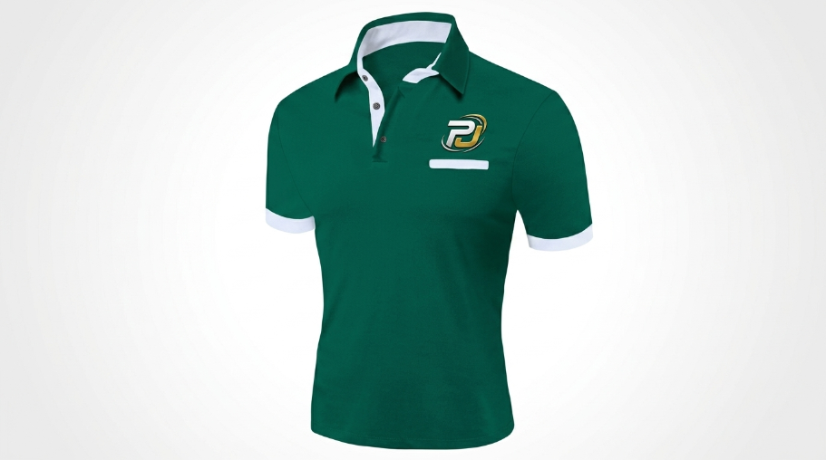 Polo Shirt — Forest Green