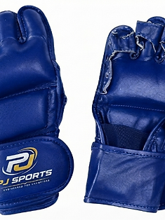 Blue MMA Gloves