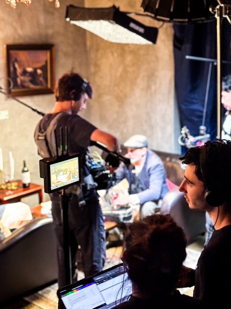On set
