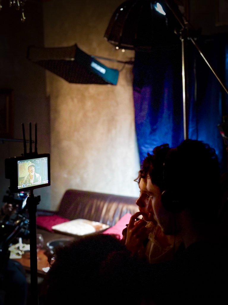 On set