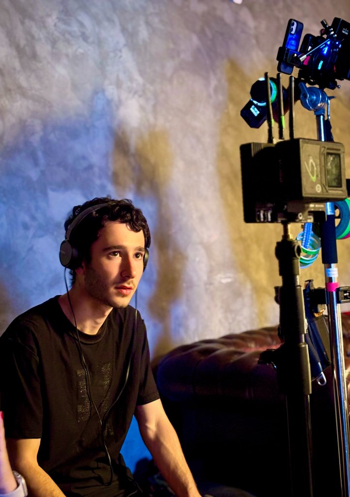 Tamir Anshtein on set