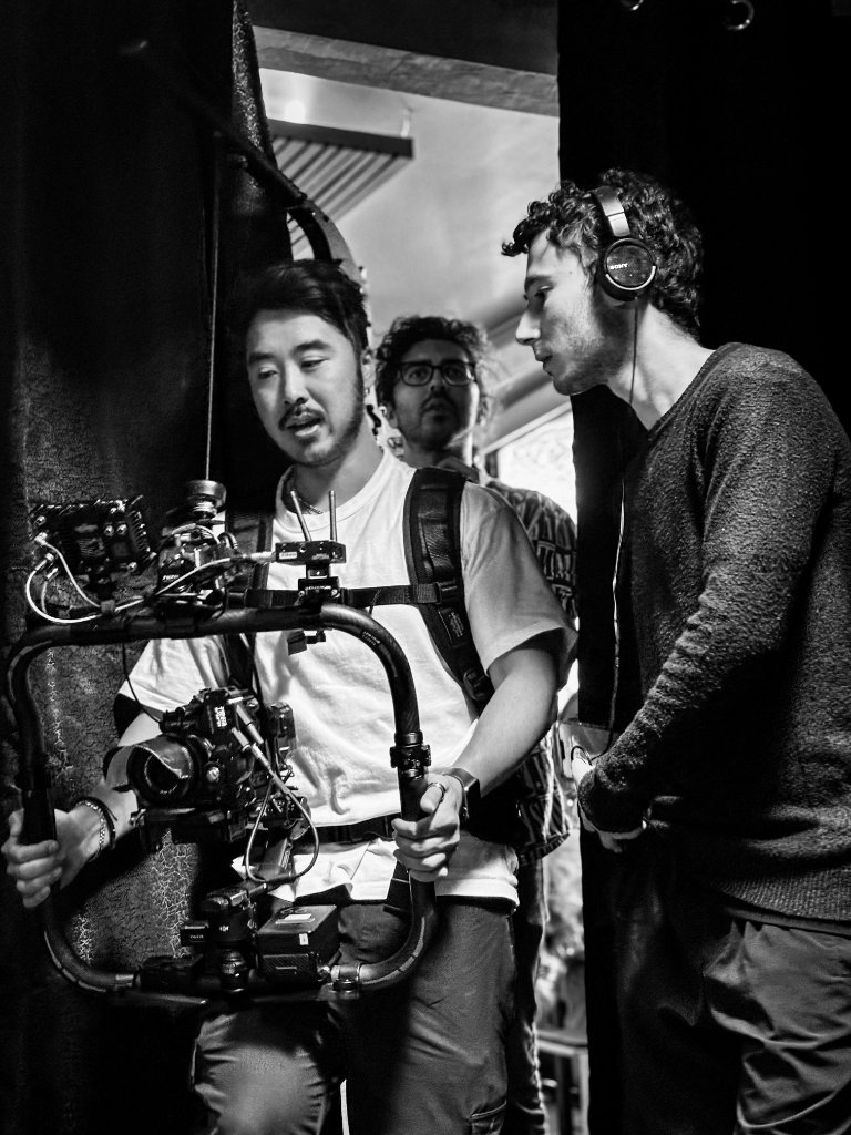 On set