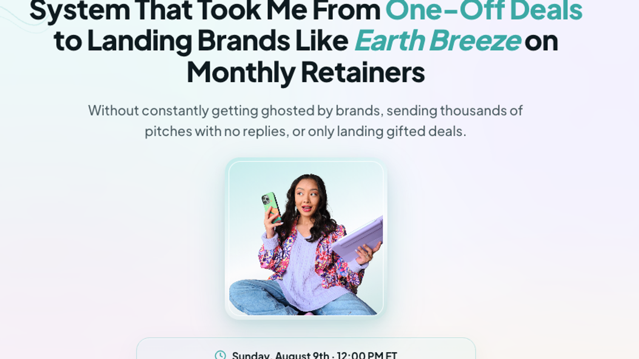 Webinar Template Full Stack template preview
