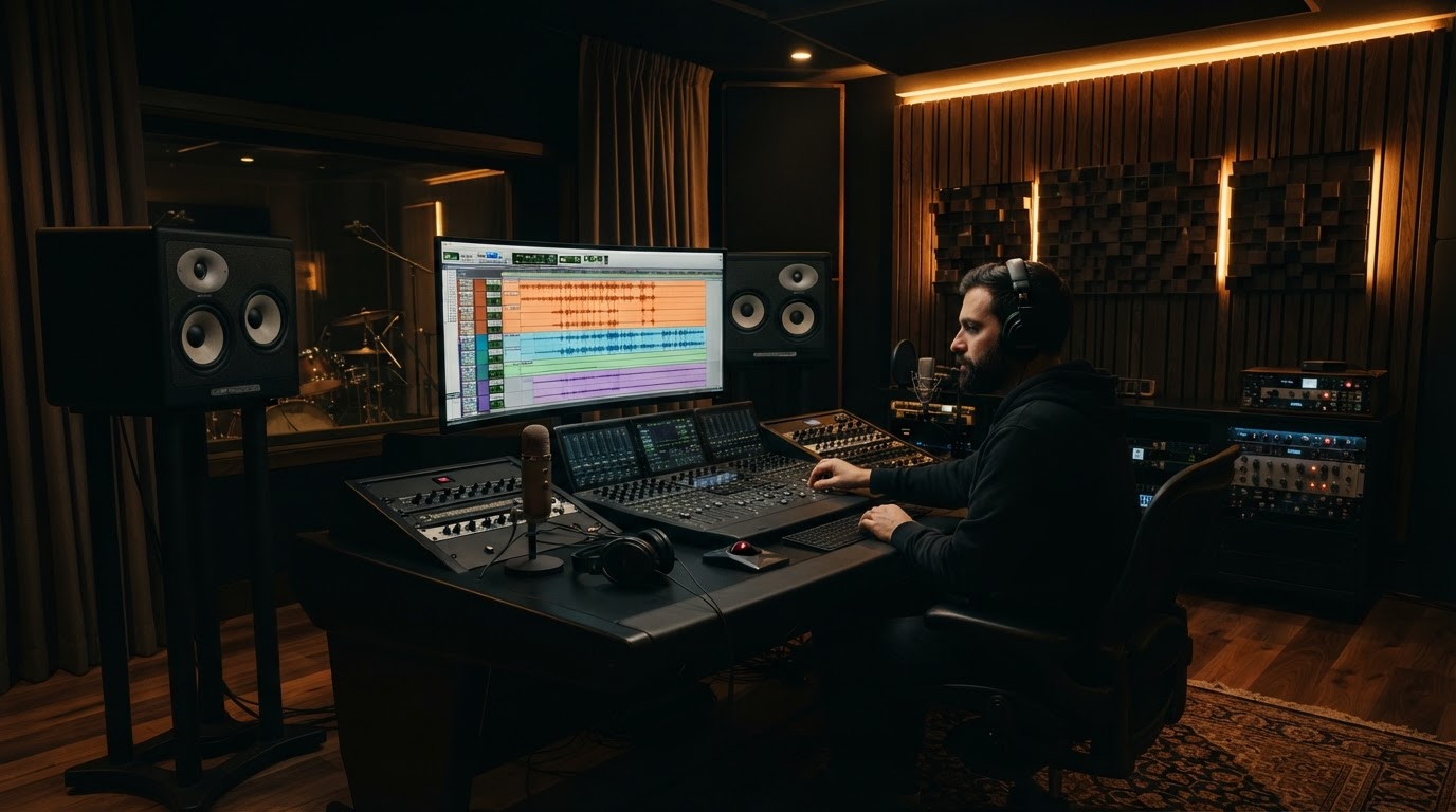 Fast Cash Music Group studio