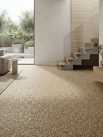 Stone Carpet finished in premium microcement