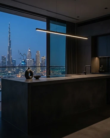 Skyline Penthouse microcement project
