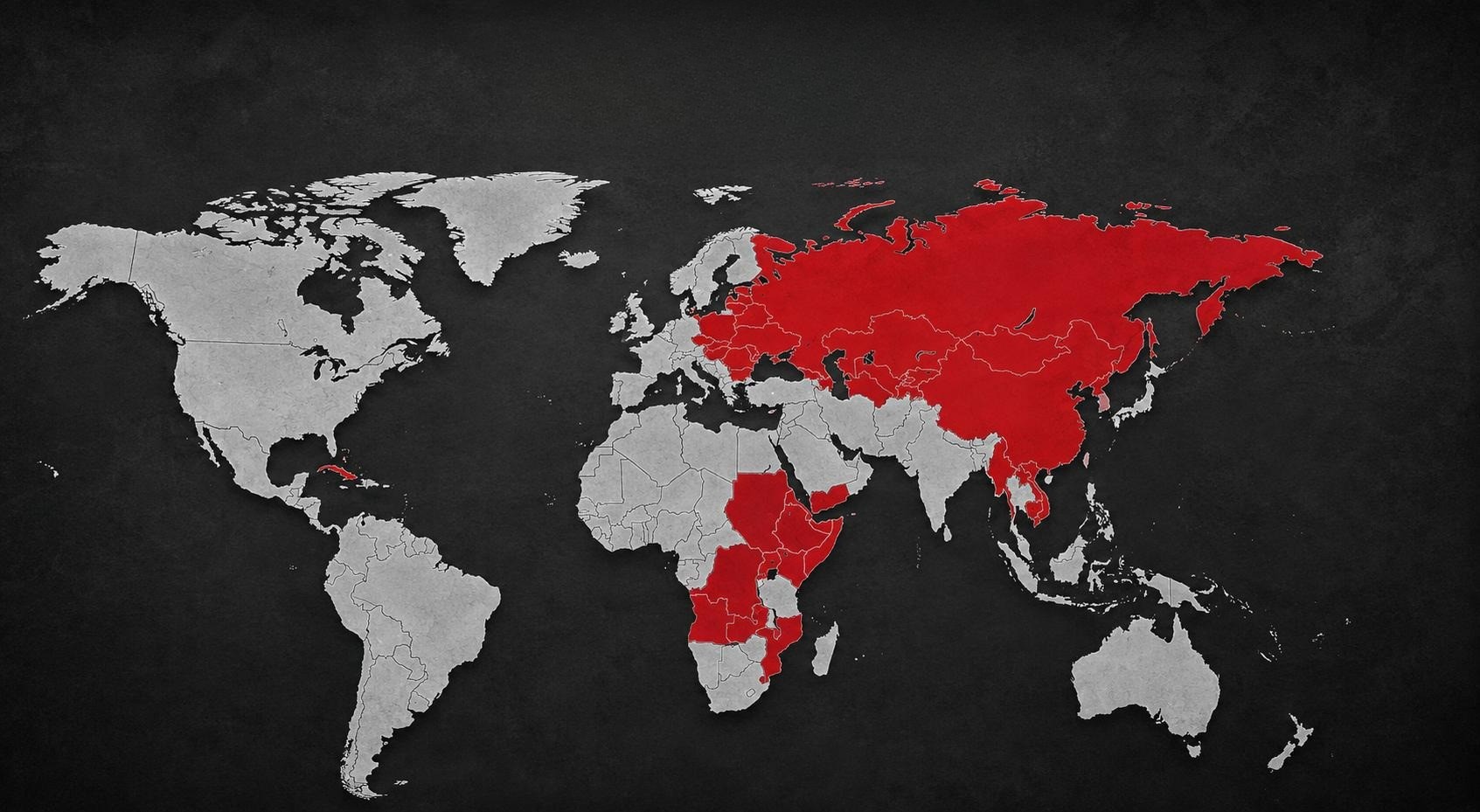 World map of socialism
