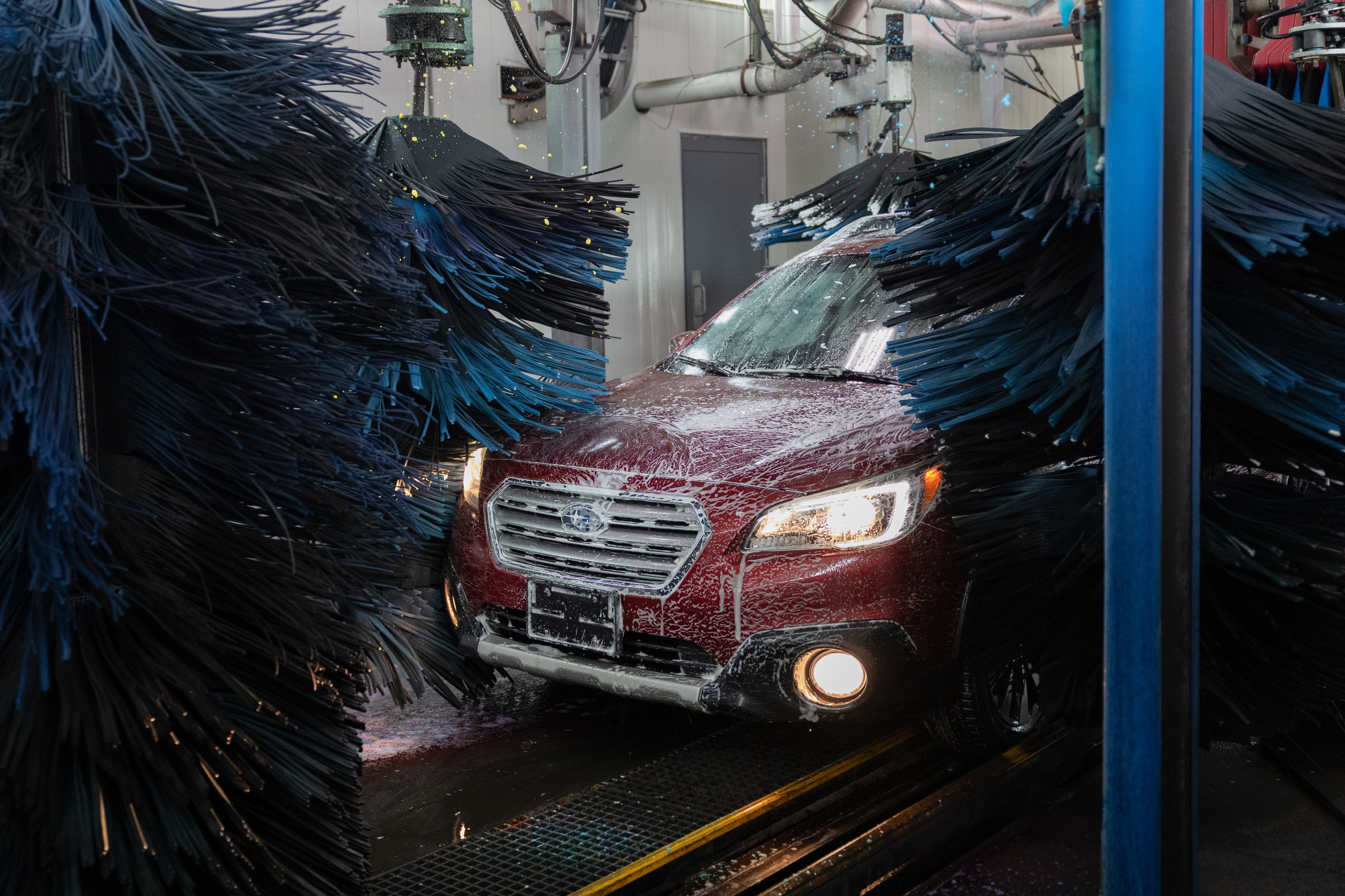 Drive-Through Wash service at Millennium Auto Wash