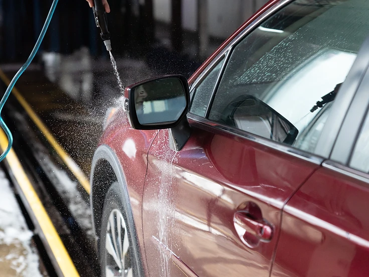 Detailing bay at Millennium Auto Wash
