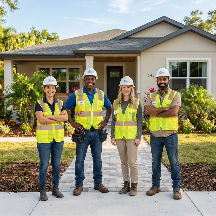 Troy Construction team