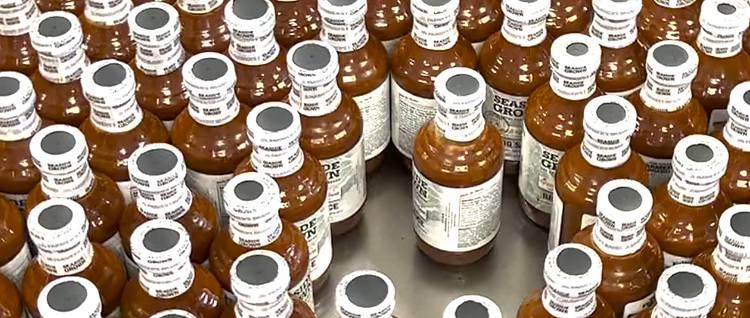 Condiments production at Frogmore Bottling Company
