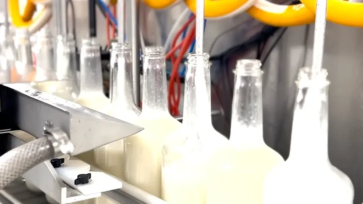 Bottling floor at Frogmore Bottling Company