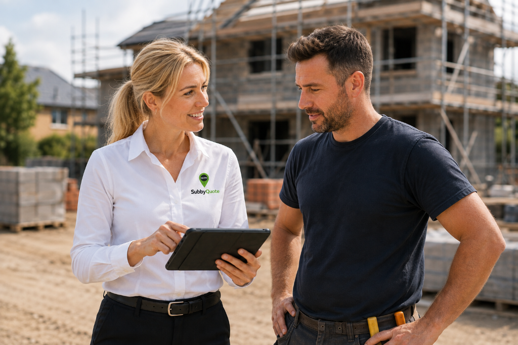 SubbyQuote partner on site